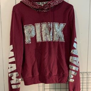 Pink hoodie